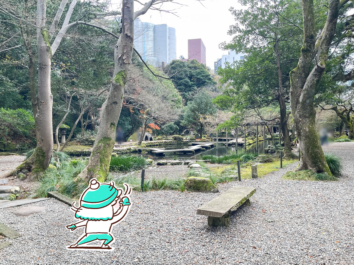 尾山神社がある「神苑(旧金沢城金谷御殿庭園)」を散策してみた！／石川県金沢市