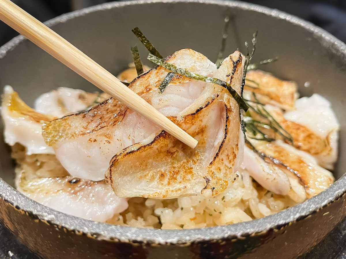 のど黒めし本舗「いたる」で、のどぐろ飯とゴマぶり丼食べたよ!/石川県金沢市