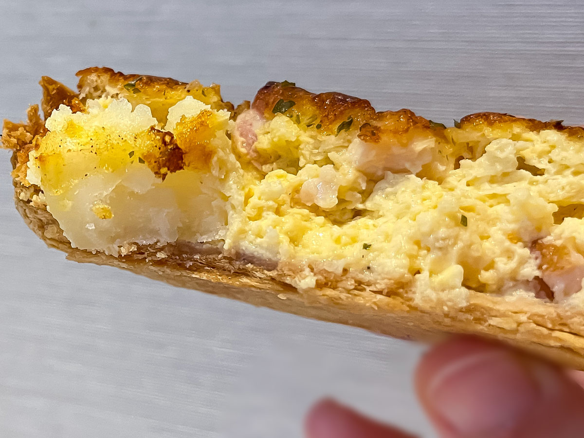 「ひらみぱん」でクロックムッシュ、キッシュ、レモンクリームチーズケーキ買ってみた/石川県金沢市