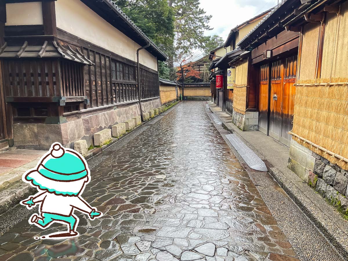 長町武家屋敷跡にある「茶菓工房たろう」で"珈琲とはなことたろう"食べた！／石川県金沢市