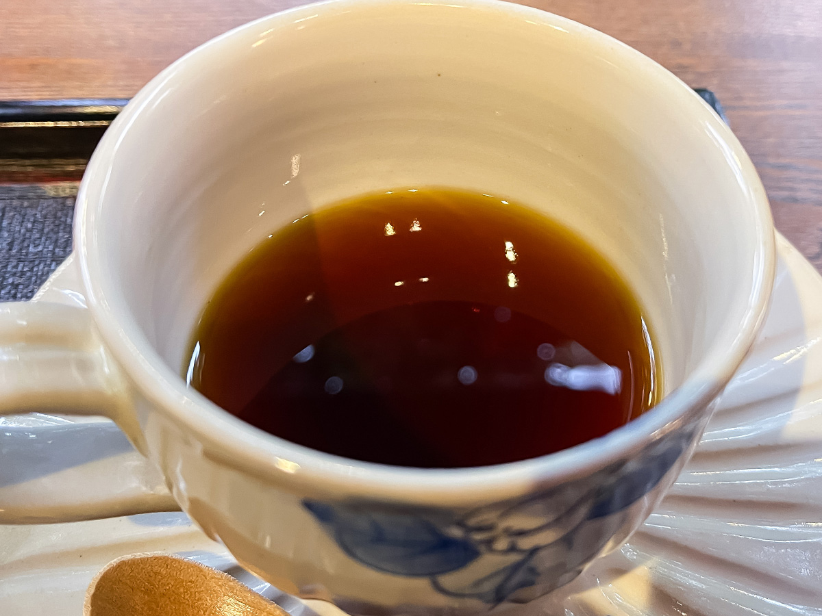 長町武家屋敷跡にある「茶菓工房たろう」で"珈琲とはなことたろう"食べた！／石川県金沢市
