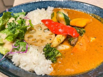 プラントベースカレーの「RUCY+R」でスパイスカレーと玄米あいがけカレーセット食べたよ！／横浜駅・相鉄ジョイナス