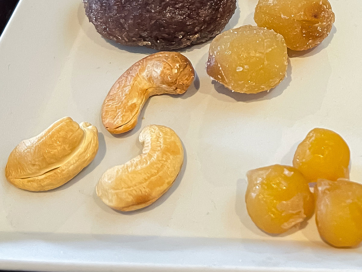 「甘納豆かわむら」でかわむらプレートと本黒わらび餅食べたよ／石川県金沢市・にし茶屋街