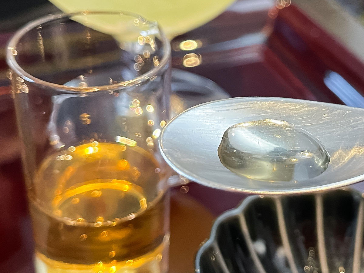 「甘納豆かわむら」でかわむらプレートと本黒わらび餅食べたよ／石川県金沢市・にし茶屋街