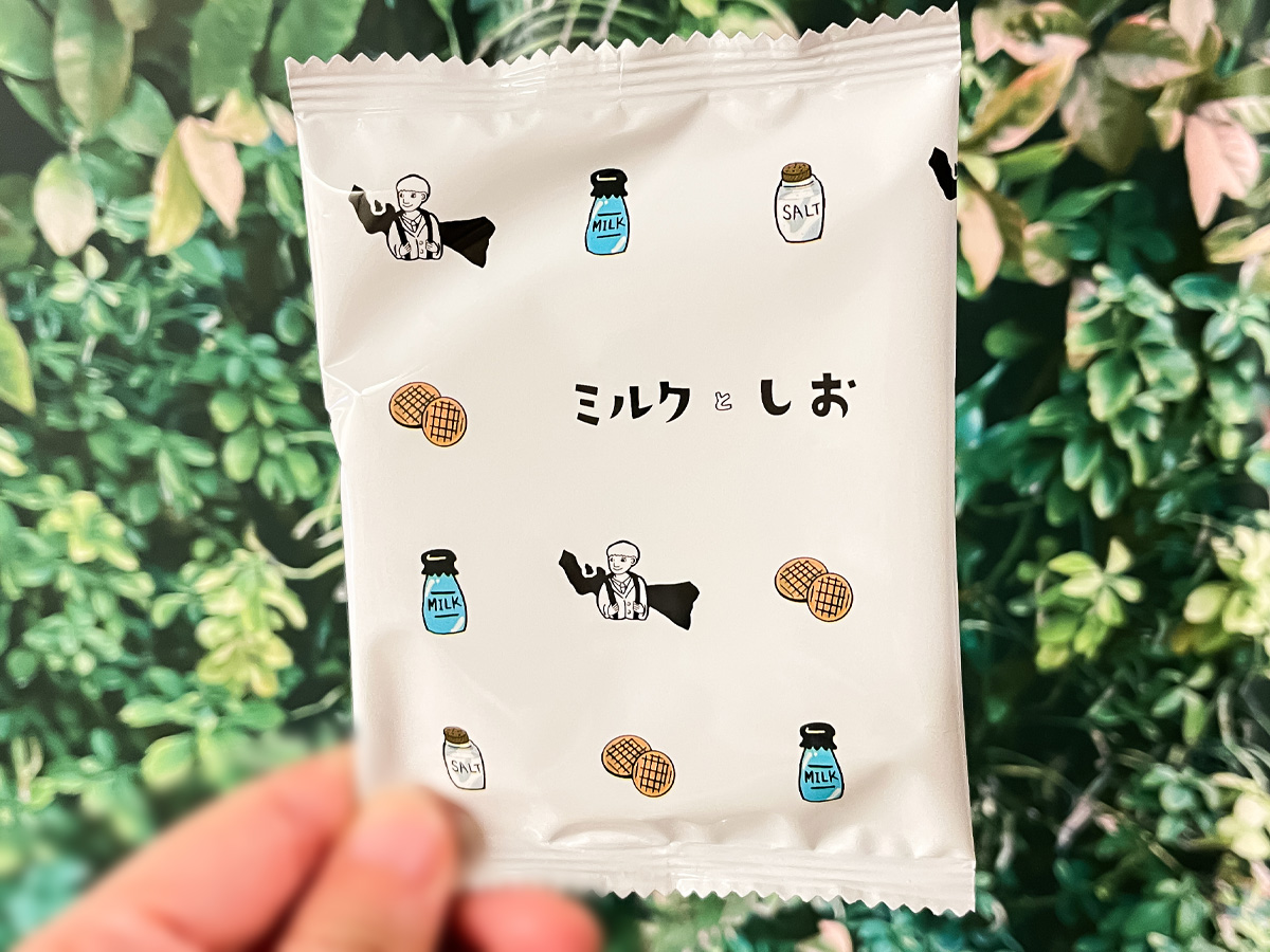 高校生と「長池製菓」が作ったお菓子"ミルクとしお"買ってみた／石川県土産