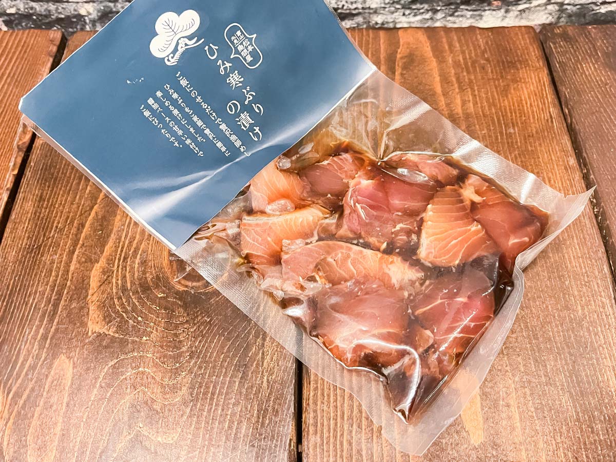 「松本魚問屋」の”ひみ寒ぶりの漬け"を買ってみたよ！／富山県土産